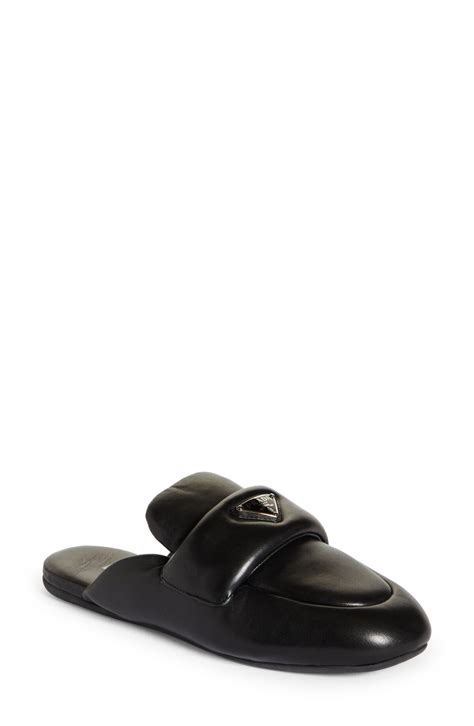 prada leather mules dupe